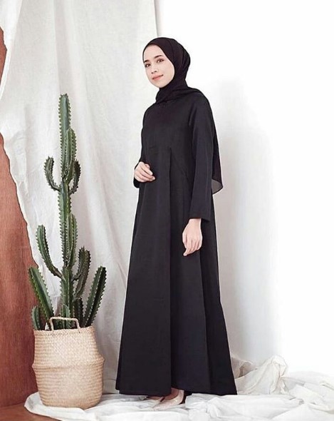 Padu Padan Warna Baju Hitam Dan Hijab