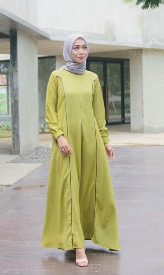 Tips Mix and Match Baju Muslim Warna  Hijau  dengan  Berbagai 