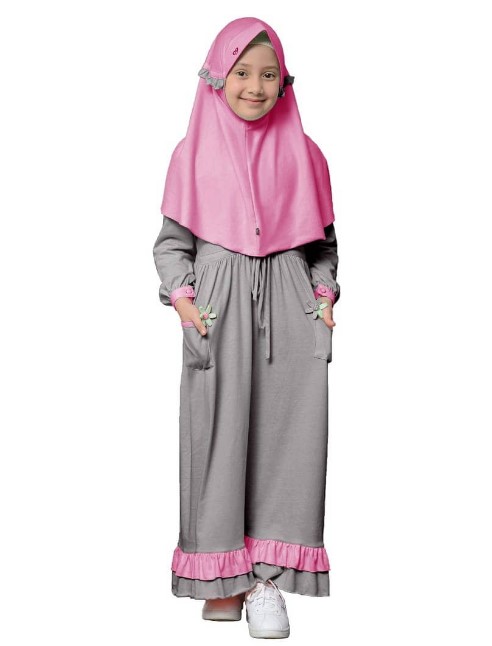20 Trend Model Baju Gamis Syar i untuk Anak Anak Gamis